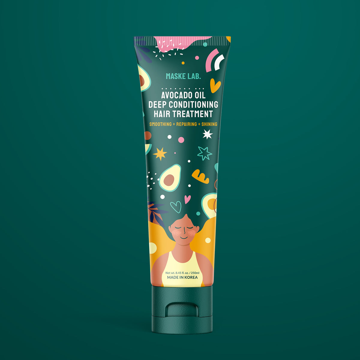 MASKE LAB - HAIR TREATMENT MASK - AVOCADO OIL