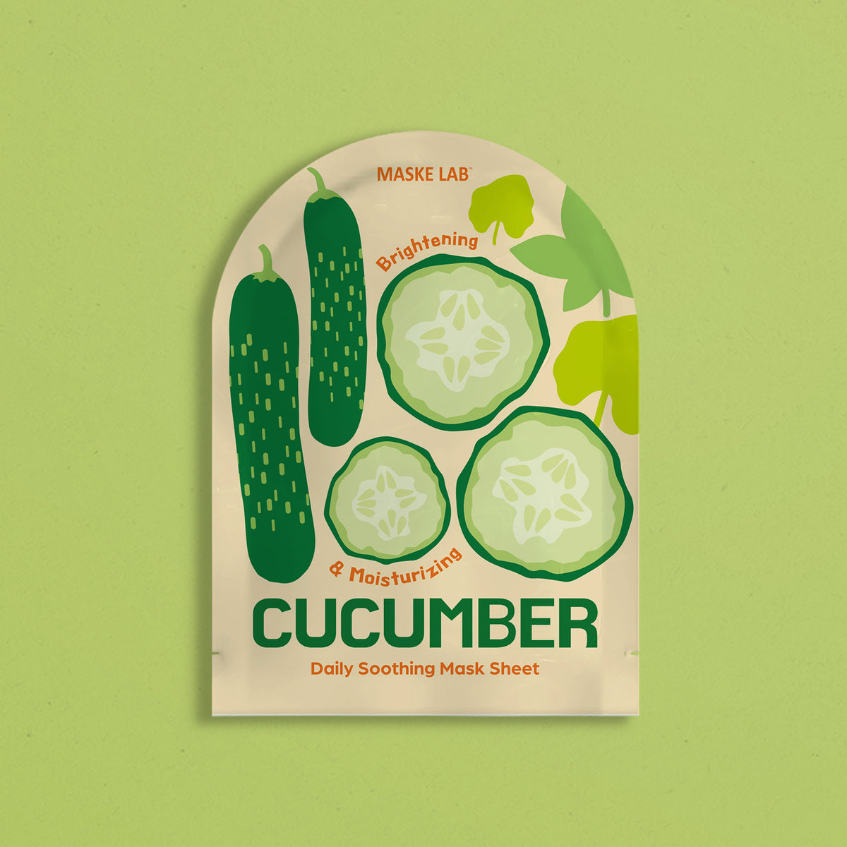 MASKE LAB FACIAL MASK PACK - Single Sheet - CUCUMBER