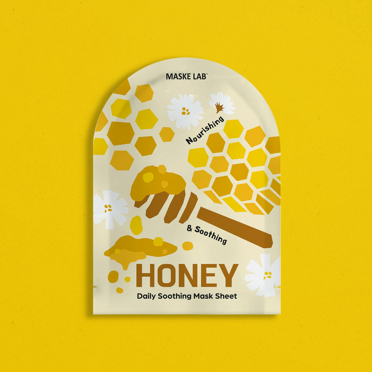 MASKE LAB FACIAL MASK PACK - Single Sheet - HONEY