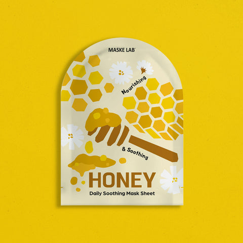 MASKE LAB FACIAL MASK PACK - Single Sheet - HONEY