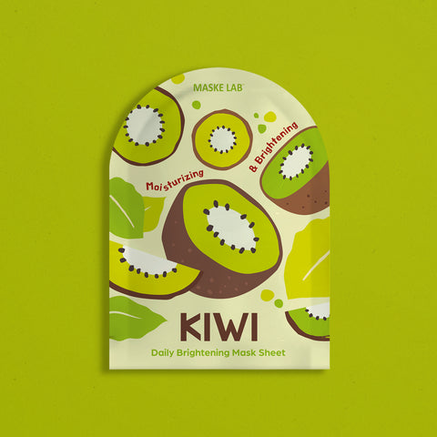MASKE LAB FACIAL MASK PACK - Single Sheet - KIWI